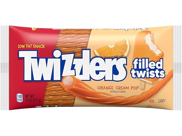 (6-Pack) Twizzlers Orance Cream, 11 oz