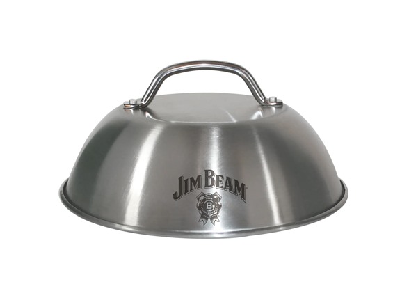 Jim Beam Stainless Steel Burger Dome
