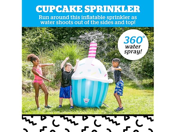 Giant Inflatable Cupcake Sprinkler
