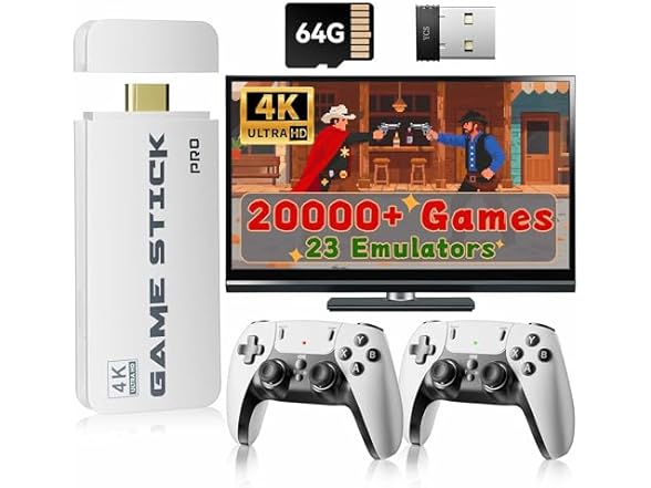 Retro Gaming Console Stick Pro