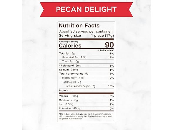 Russell Stover Milk Choc Pecan Delight 3