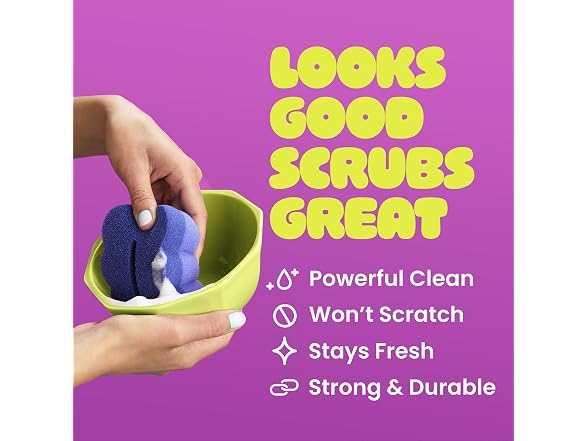 Brite Scotch Brite Scrub and Wipe Sponge
