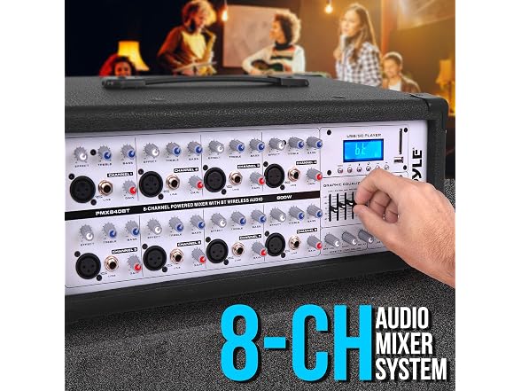 Pyle PMX840BT DJ Mixer