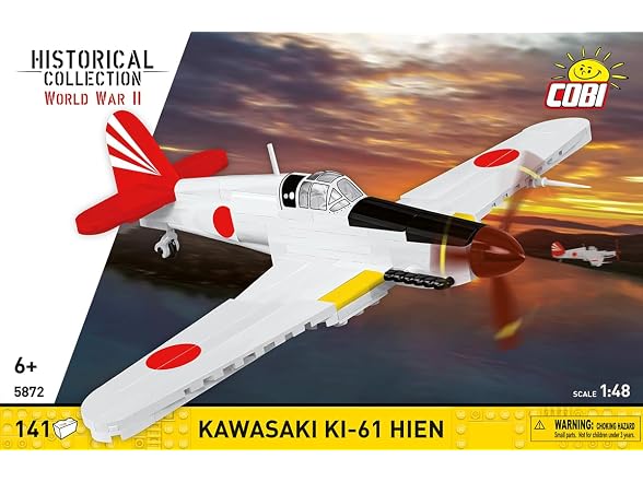COBI WWII Kawasaki Ki-62 Hien Plane, 141 Pieces