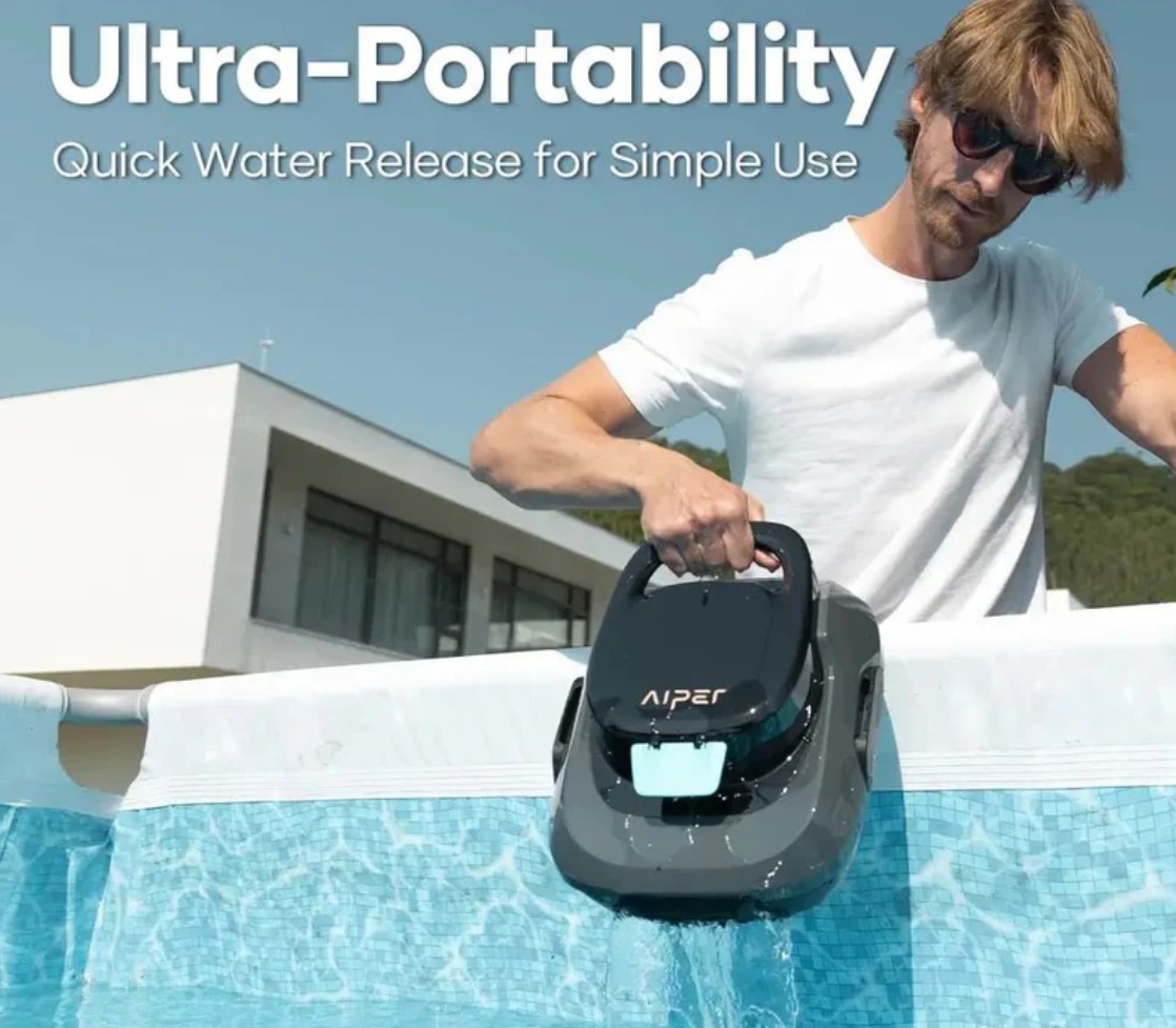 Aiper Cordless Robotic Above Ground Pool Cleaner - Gallery 9