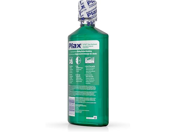 Plax Advanced PreBrushing Dental Rinse Soft Mint