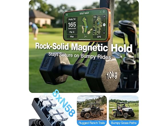 MeBetter Golf Cart Phone Holder