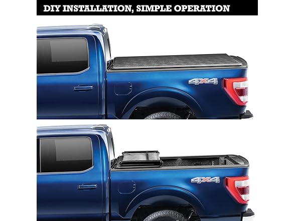 Truck Bed Tonneau Cover Fits 1994 - 2003 Chevy/GMC S10/Sonoma