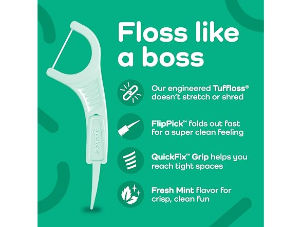 Plackers Micro Line Floss Picks 36ct