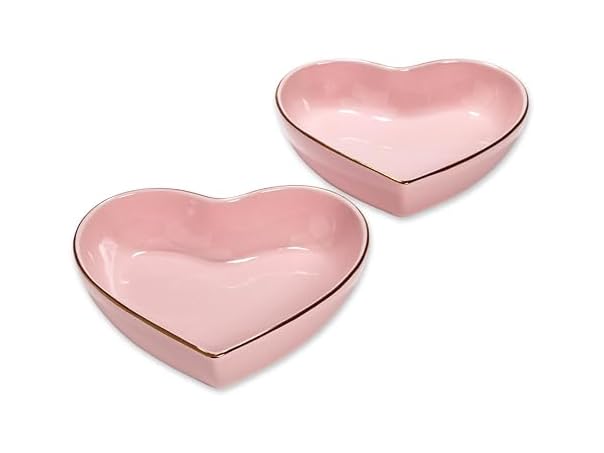 $14.99, Was $24.99, 40% Off! Paris Hilton 2-Piece Heart Dish Set,Pink dealfomo