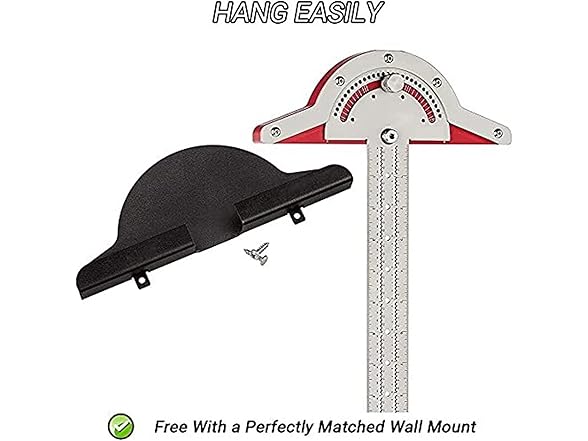 YLYLY AAP-Tool-311 10-Inch Protractor Ruler