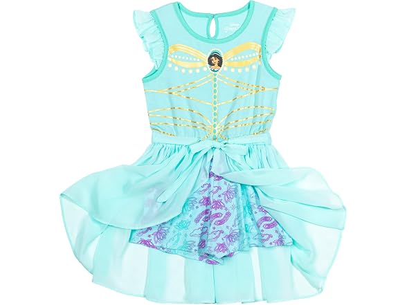 Disney Girls (6) Princess Jasmine Romper Skirt