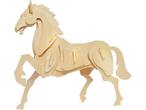 3D DIY Horse Construction Model Assemble
