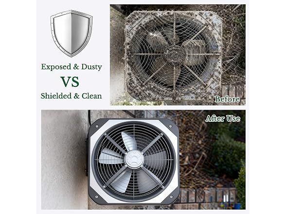 ECOSEVEN Mesh Air Conditioner Covers