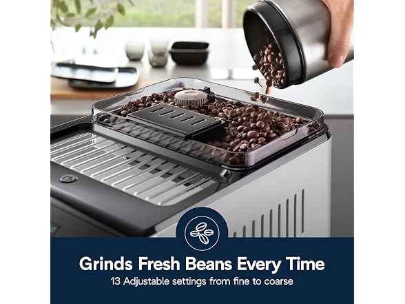 De'Longhi Eletta Explore Espresso Machine w Grinder, Frother