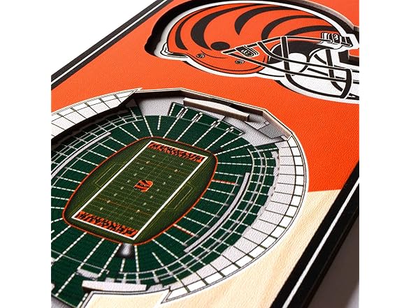 CINCINNATI BENGALS 3D Stadium Banner
