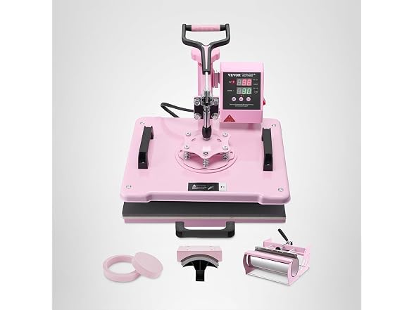 Heat Press Machine 5 in 1 Combo T-Shirt Printing Machine