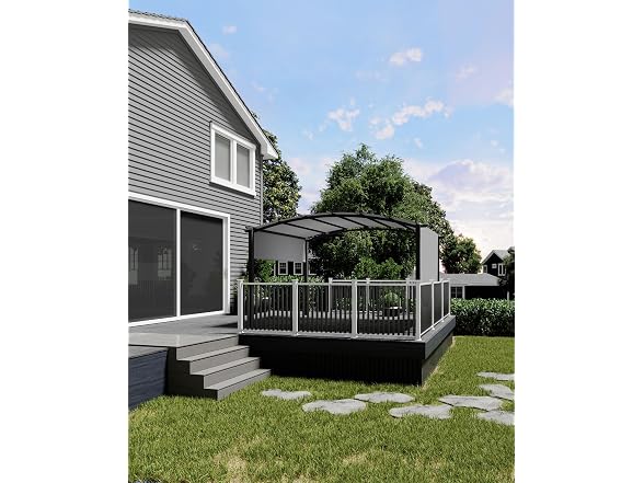 KYBOLT KYBOLT 12x9 Ft Outdoor Arched Pergola