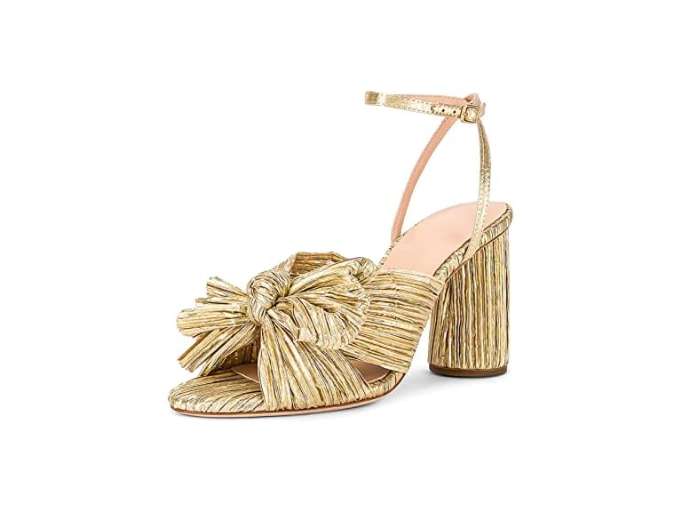 Women's Open Toe Bow Knot Heeled Sandals