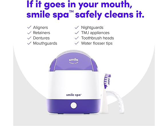 SmileDirectClub Ultrasonic and UV Cleaning Machine