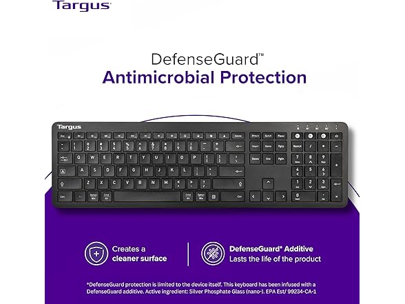 Targus Full-Size Multi-Device Bluetooth Keyboard