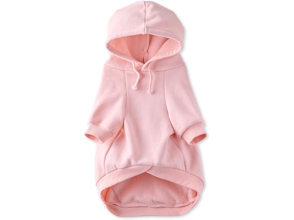 Pet Passion Rocky II Dog Hoodie, Pink, X-Large