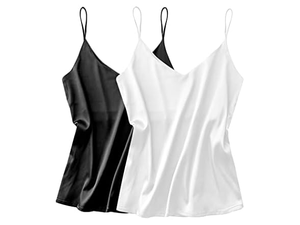 Ekouaer Women (XS) Adjustable Spaghetti Camisole