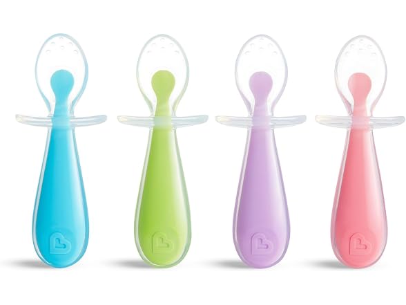 Munchkin Gentle Scoop™ Silicone Training Spoons