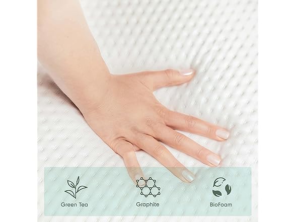 Nestl Green Tea Twin Mattress 8 Inch - Cooling