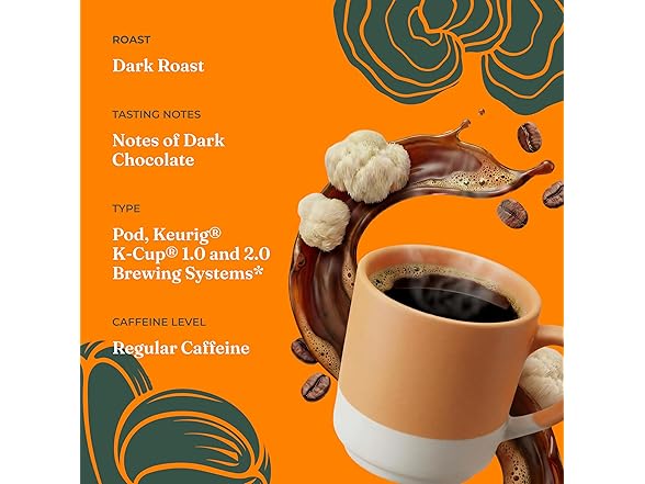 24Ct Four Sigmatic Mushroom Coffee K-Cups