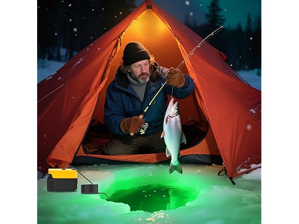 Uniqwamo Underwater Fishing Light