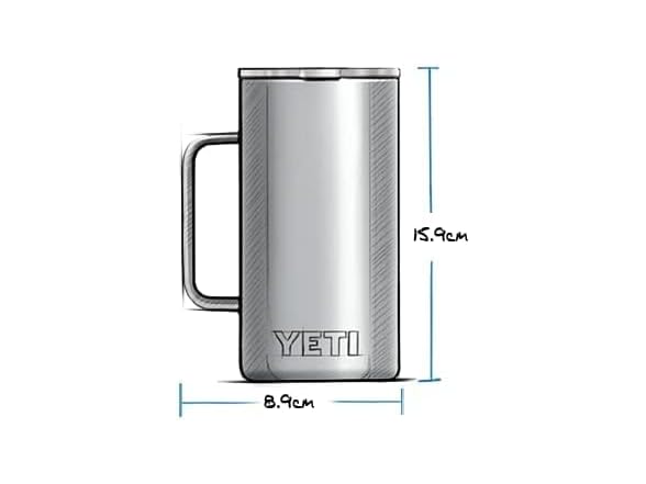YETI Rambler 24oz Mug, Seafoam