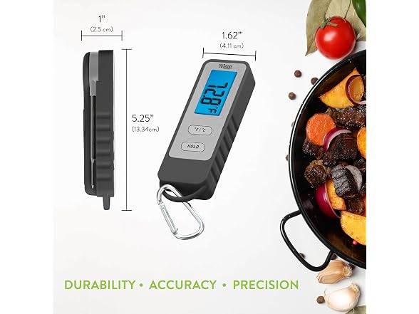 Taylor TruTemp Compact Digital Folding Meat Thermometer
