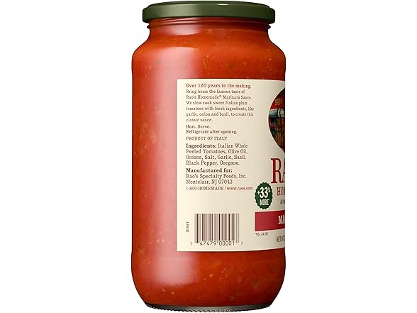Rao's Homemade Marinara Sauce, 32 oz