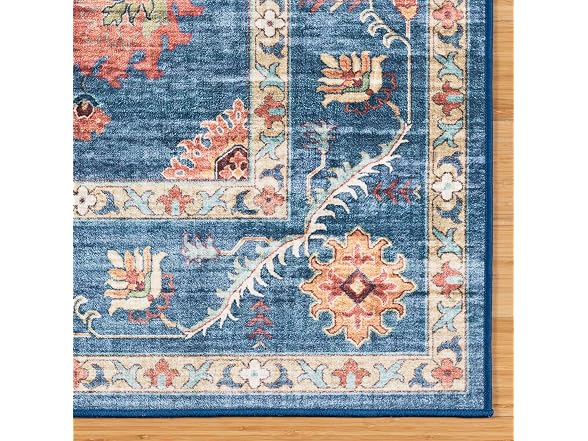 Gertmenian Washable Rug 8x10 Casper Blue