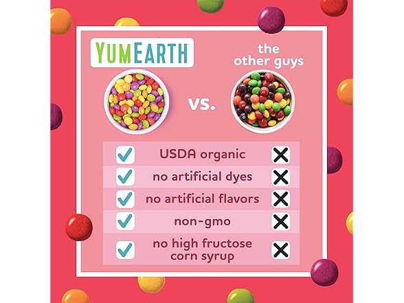 YumEarth Organic Giggles Chewy Candy 5 oz