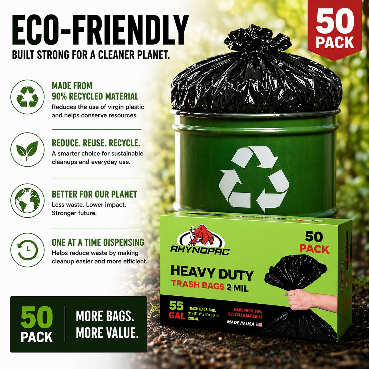 55 Gallon 2 Mil Drum Liner - Gallery 11