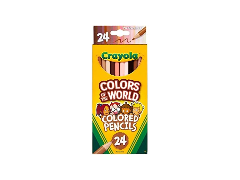 Crayola® Color Of The World Colored Pencils, 3 mm, Assorte