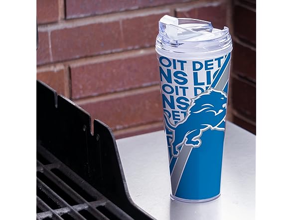 DETROIT LIONS 24oz Acrylic Tumbler