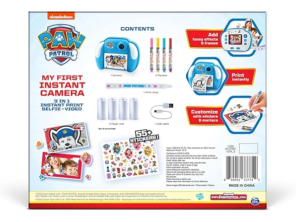 Paw Patrol™ My First Instant Camera