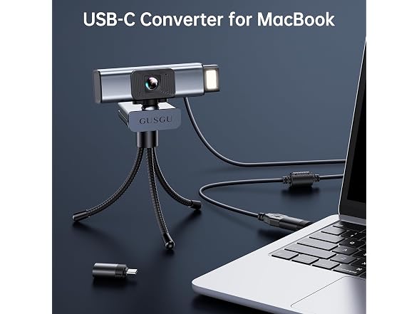 GUSGU G940 2K Quad HD Webcam for PC