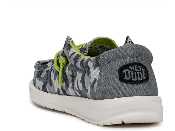 Hey Dude Wally Youth Camodino Kids Shoes
