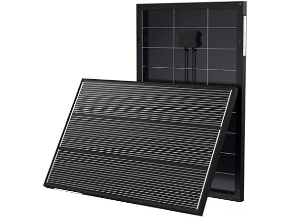 100W N-Type 12V Bifacial Solar Panel