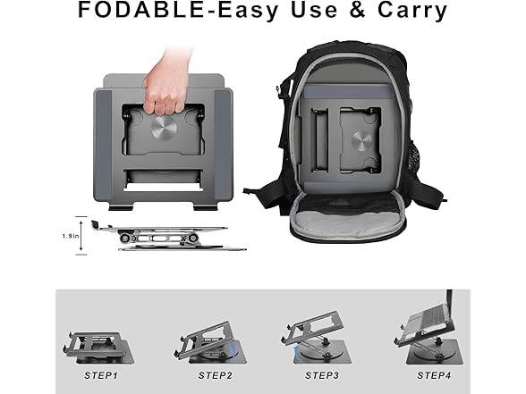 DUCHY Adjustable 360° Rotating Laptop