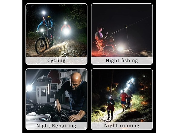 2-Pack Rechargeable Keychain Work Lights