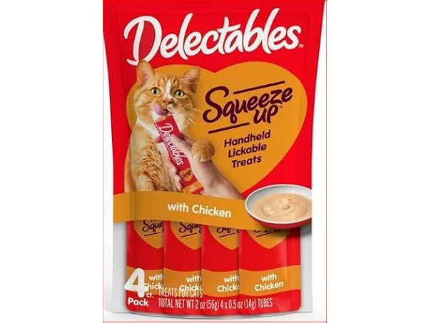 $3 Hartz Delectables Squeeze Up Chicken Cat dealfomo