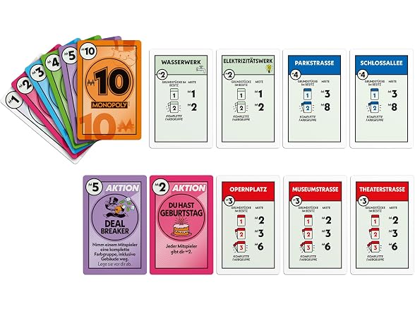 Monopoly Deal Card Game in a Storage