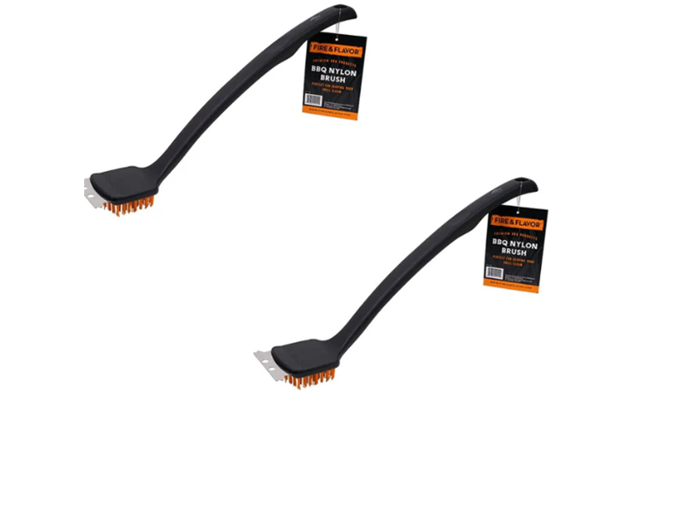 Fire And Flavor Nylon Grill Brush, 2 Pack