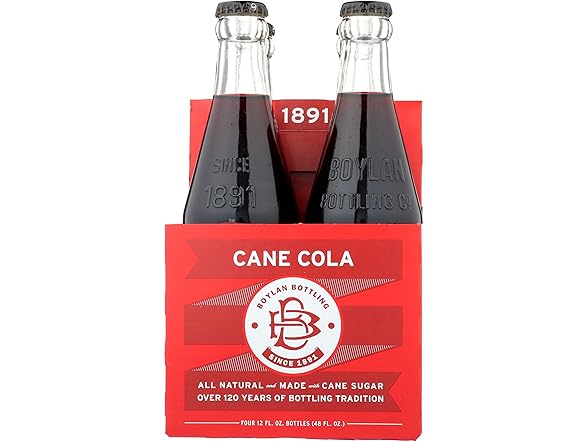 Boylan Soda Sugar Cane Cola, 46.4 Fl Oz
