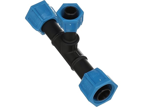 Watts 3/4" Poly-Pipe Tee, Black